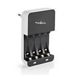 Batterij oplader | Nedis (NiMH AA/AAA batterijen), Verzenden, Nieuw