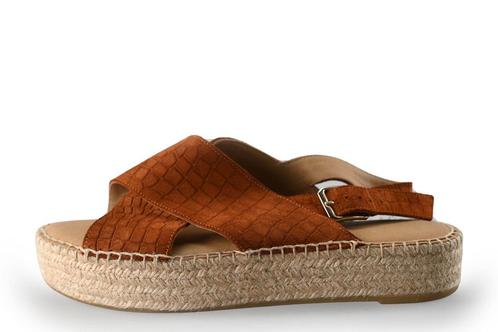 Manfield Sandalen in maat 39 Bruin | 10% extra korting, Kleding | Dames, Schoenen, Bruin, Gedragen, Sandalen of Muiltjes, Verzenden