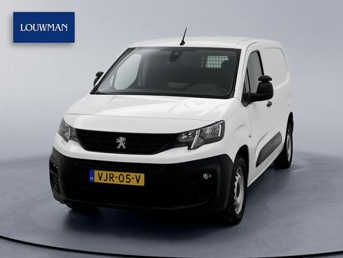 Peugeot Partner 1.5 BlueHDI Premium L2 Long Navigatie Achter, Auto's, Bestelauto's, Lease, Overige kleuren, Automaat, Wit, Financial lease