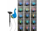 HI LED Pauw - RGB tuin wandlamp - 12 x 8,5 x 20 cm, Huis en Inrichting, Verzenden, Nieuw