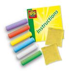 SES Stoepkrijt spellen 5 in 1 (Buiten spellen), Verzenden, Nieuw