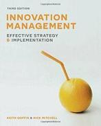 Innovation Management: Effective strategy and i. Goffin,, Keith Goffin, Rick Mitchell, Zo goed als nieuw, Verzenden