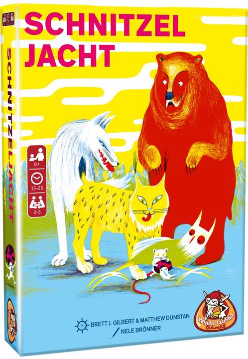 Schnitzeljacht - Kaartspel | White Goblin Games -, Hobby en Vrije tijd, Gezelschapsspellen | Kaartspellen, Nieuw, Verzenden