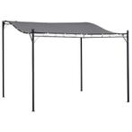 TRUUSK Outsunny Pergola Gartenpavillon Überdachung Zelt Meta, Verzenden, Nieuw