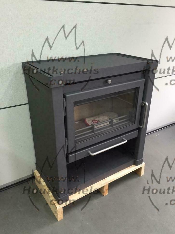 De Reny Retro XXL Super houtkachel voor 60 cm houtblokken!!!, Huis en Inrichting, Kachels, Houtkachel, Vrijstaand, Nieuw, Hout