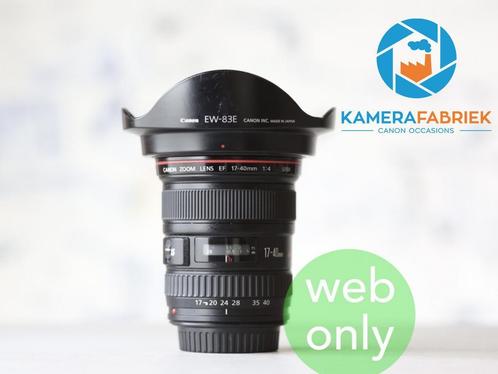 Canon EF 17-40mm f/4 L USM - Incl. 1 jaar garantie!, Audio, Tv en Foto, Fotografie | Lenzen en Objectieven, Groothoeklens, Zo goed als nieuw