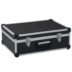 vidaXL Gereedschapskoffer 46x33x16 cm aluminium zwart, Nieuw, Verzenden