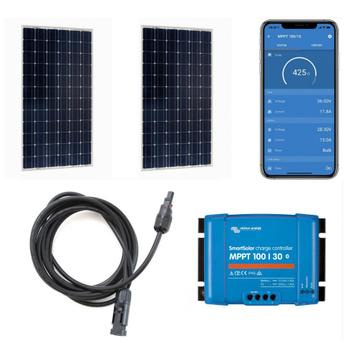 Zonnepanelen Pakket 370Wp | Victron SmartSolar MPPT 30A laa beschikbaar voor biedingen