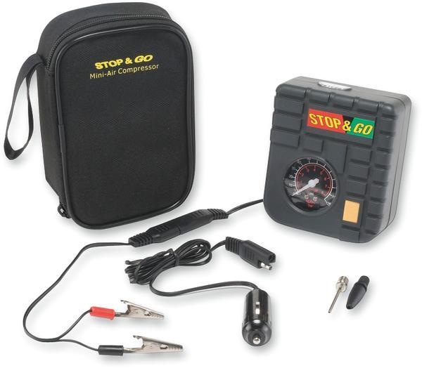 Stop &amp; Go Mini Luchtcompressor, Fietsen en Brommers, Fietsaccessoires | Fietsgereedschap, Nieuw, Verzenden