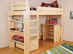 ROCKWOOD® Hoogslaper Pepijn met Bureau + Stelling (TIP), Kinderen en Baby's, Kinderkamer | Bedden, Nieuw, Hoogslaper of Stapelbed