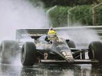 lotus-renault - Ayrton Senna - 1985 - Photograph, Verzamelen, Automerken, Motoren en Formule 1, Nieuw