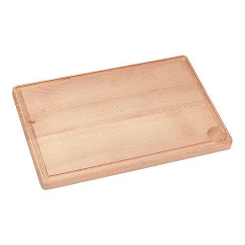 Snijplank | Beukenhout | Sapgeul | 400x300x20(h)mm EMGA, Zakelijke goederen, Horeca | Keukenapparatuur, Nieuw in verpakking, Verzenden