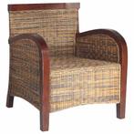 vidaXL Fauteuil handgeweven rattan, Huis en Inrichting, Fauteuils, Verzenden, Nieuw