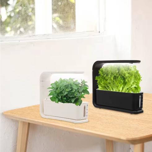 Hydrocultuur Planter met LED Grow Light voor Kruiden, Tuin en Terras, Bloempotten, Nieuw, Verzenden