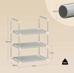 Ruimtebesparend Smal Schoenenrek met 3–8 Lagen, Verzenden, Nieuw