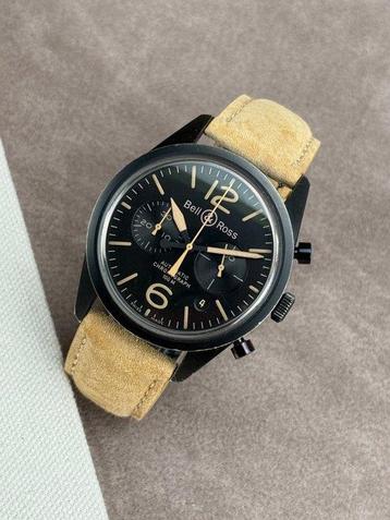 Bell &amp; Ross - Vintage BR126 Heritage Automatic Chronograph beschikbaar voor biedingen
