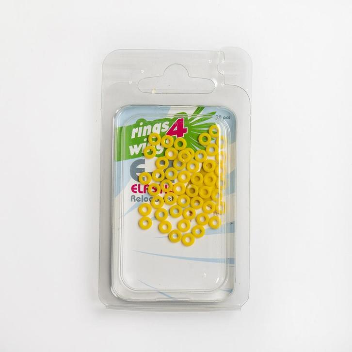 Plastic ringen geschikt voor E-Z ringpistool - Geel, Dieren en Toebehoren, Vogels | Toebehoren, Nieuw, Verzenden