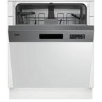 Beko BDSN15O30X half geïntegreerde vaatwasser 60 cm (Weinig, Witgoed en Apparatuur, Vaatwasmachines, Kort programma, Verzenden