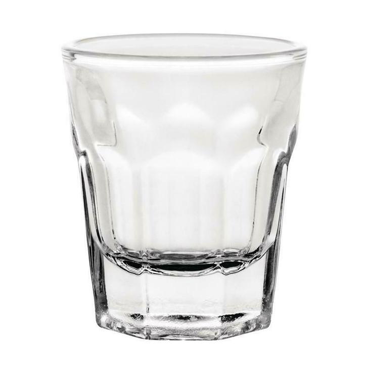 Olypia shotglazen 4cl 12 stuks, Huis en Inrichting, Keuken | Servies, Glas of Glazen, Nieuw, Verzenden