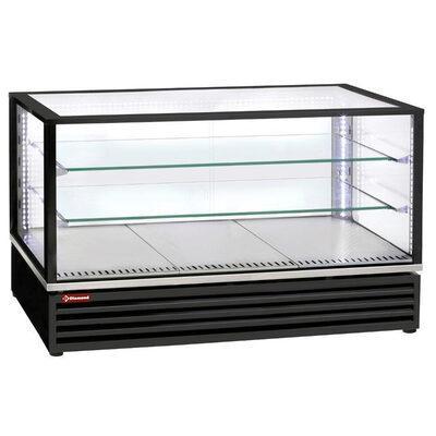 Gekoelde vitrine, en of gn, geventileerd, 3 niveaus, zwart |, Zakelijke goederen, Horeca | Keukenapparatuur, Nieuw in verpakking