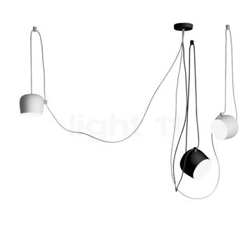 Flos Aim en Aim Small Mix LED 3-lichts, zwart/wit - small - beschikbaar voor biedingen