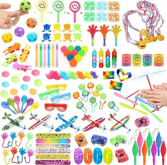 2dekans | Partizzle 150x Traktatie Uitdeelcadeautjes Pakket, Kinderen en Baby's, Speelgoed | Overig, Zo goed als nieuw, Ophalen of Verzenden