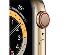 Apple Watch Series 6 - Smartwatch - GPS + Cellular - Goud, Sieraden, Tassen en Uiterlijk, Smartwatches, Verzenden, Zo goed als nieuw