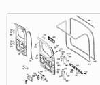 Achterklep links - Mercedes Citan W415 - OEM: A41574038..., Verzenden, Nieuw