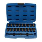 Olie aftap doppen set, 3/8, 21-delig, BGS (Dopsleutelset), Verzenden, Nieuw
