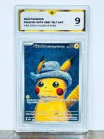 Pokémon Graded card - Pikachu With Grey Felt Hat - Van Gogh, Hobby en Vrije tijd, Verzamelkaartspellen | Pokémon, Nieuw