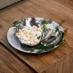 Riviera Maison Serveerschaal rond Naturel - Bangli Schaal,, Huis en Inrichting, Verzenden, Nieuw