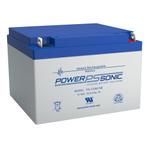 POWER SONIC 12V 26Ah T12 PS-12260B Oplaadbare loodaccu, Audio, Tv en Foto, Accu's en Batterijen, Verzenden, Nieuw