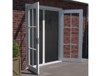 Livn plissehor deur Excellent 96x209cm wit, Huis en Inrichting, Verzenden, Zo goed als nieuw