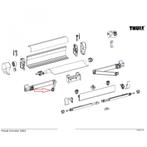 Thule Stop Knikarm LH+RH 5003, Ophalen of Verzenden, Nieuw
