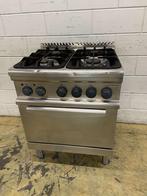 RVS Electrolux 4 pits gasfornuis fornuis met oven 400V 70 cm, Zakelijke goederen, Horeca | Keukenapparatuur, Ophalen of Verzenden