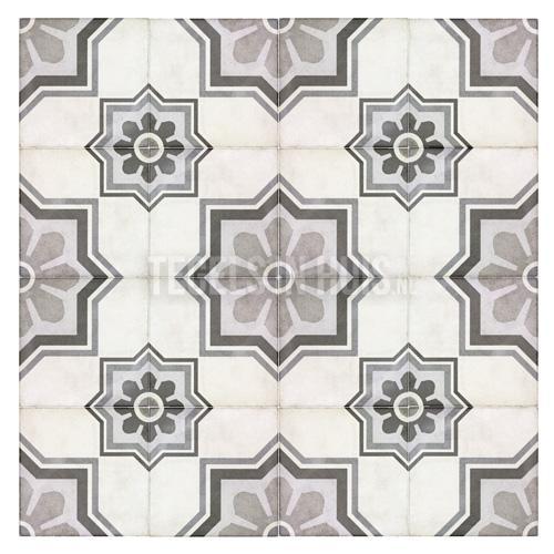 Vloertegel / wandtegel vintage capitol grijs 20x20cm, Doe-het-zelf en Verbouw, Tegels, Vloertegels, Nieuw, 10 m² of meer, Keramiek