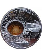 Cookeilanden. 10 Dollars 2012 Windows of History RMS Titanic, Postzegels en Munten