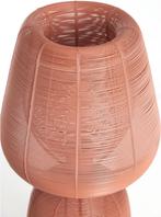 2dekans | Light & Living Tafellamp Aboso – Rood – Ø24cm –, Ophalen of Verzenden, Zo goed als nieuw