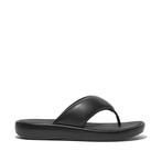 -5% FitFlop  FitFlop Iqushion d-luxe padded leather toe-post, Verzenden, Nieuw, Zwart