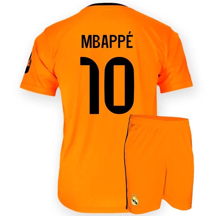 Real Madrid Voetbaltenue Mbappe Uit - 2024-2025 - Kind, Sport en Fitness, Voetbal, Nieuw, Verzenden
