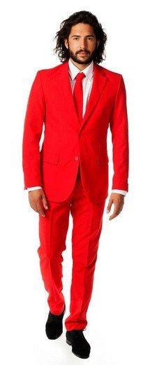 Maatpak rood luxe, Kleding | Heren, Carnavalskleding en Feestkleding, Nieuw, Ophalen of Verzenden