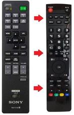 Sony RM-PJ18 afstandsbediening [VERVANGER], Verzenden, Nieuw
