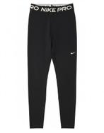 NIKE Womens Graphic Leggings UK 12 Medium Black Polyester, Verzenden, Nieuw