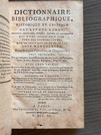 Duclos - Dictionnaire bibliographique - 1790, Antiek en Kunst, Antiek | Boeken en Bijbels