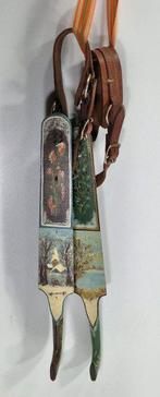 Beschilderde schaatsen, Volkskunst uit Hindeloopen, Antiek en Kunst