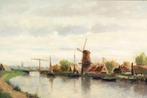 Jan Van Rijswijck (1892-1953) - Rustiek Holland, Antiek en Kunst, Kunst | Schilderijen | Klassiek