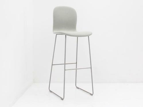 Barkruk Cappellini Tate Soft - grijs-groen - slede aluminium, Zakelijke goederen, Kantoor en Winkelinrichting | Kantoormeubilair en Inrichting