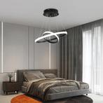 Moderne LED Hanglamp Zwart met 2 Ringen 32W, Verzenden, Nieuw