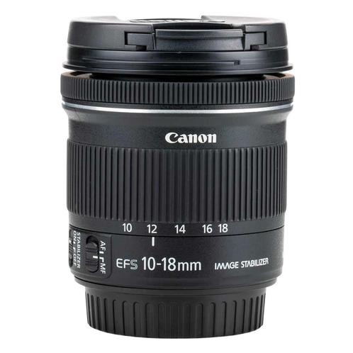 Canon EF-S 10-18mm f/4.5-5.6 IS STM met garantie, Audio, Tv en Foto, Fotografie | Lenzen en Objectieven, Verzenden