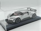 Looksmart 1:18 Bugatti Centodieci zilver, inclusief vitrine, Ophalen of Verzenden, Nieuw, Auto, Overige merken